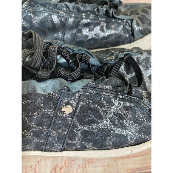 Kate Spade Women's Metallic Leopard Print Sneakers - 8M - Picture 7 of 14